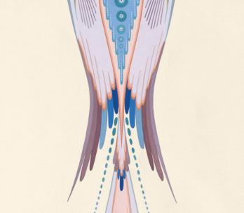 Peyote Bird / Woodrow Wilson Crumbo - Gilcrease Museum Online